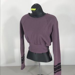 Material girl active long sleeve Short shirt